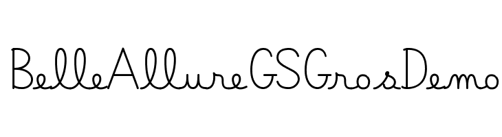 Belle Allure GS Gros Demo Fonte