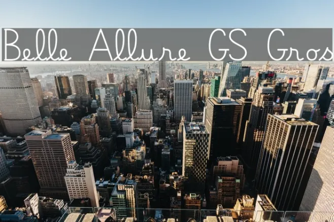 Belle Allure GS Gros Example 2