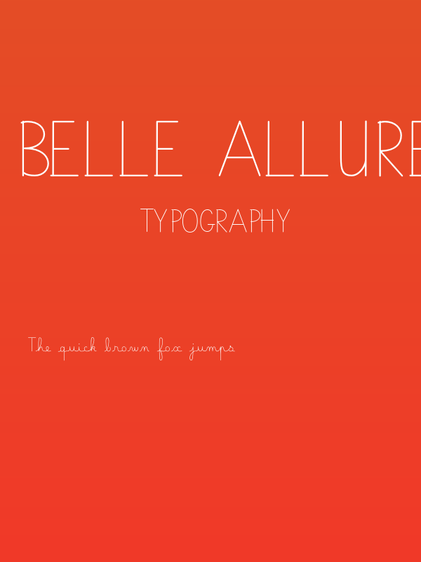 Belle Allure GS Moyen Demo Poster