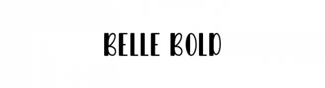 Belle Bold  免费字体下载