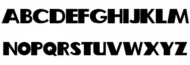 Belle Epoque 字体 小写