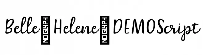 Belle-Helene-DEMO Script  لخطوط تنزيل