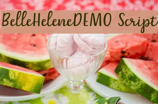 Belle-Helene-DEMO Script Example 2