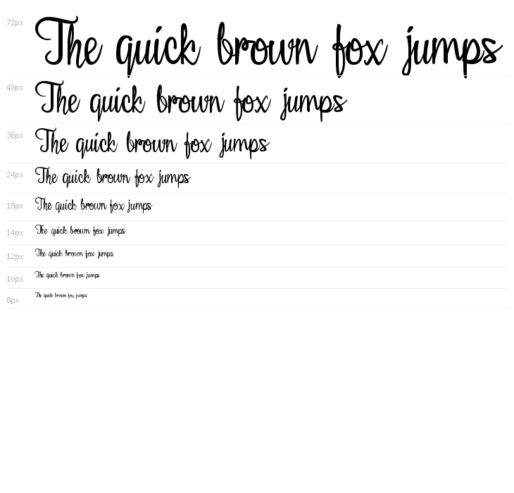 Belle Script Waterfall