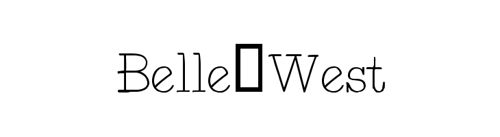 Belle-West  font caratteri gratis