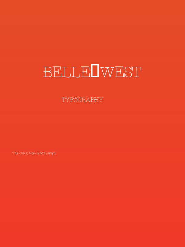 Belle-West Poster