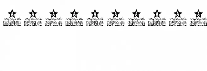 Belle et Belle Personal Use Font OTHER CHARS