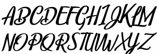 Belle et Belle Personal Use Font Litere mari