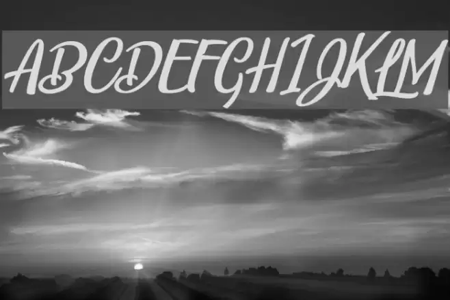 Belle et Belle Personal Use Font examples