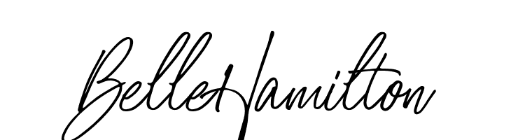 BelleHamilton  Descarca Fonturi Gratis