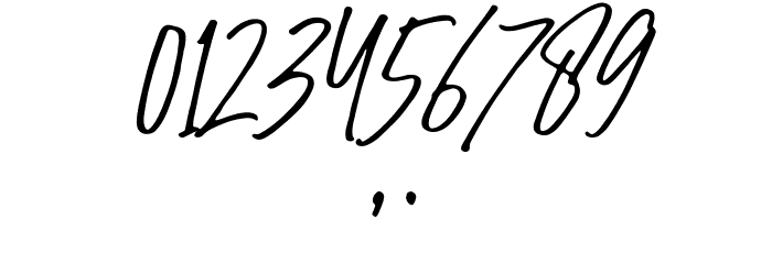 BelleHamilton Font OTHER CHARS