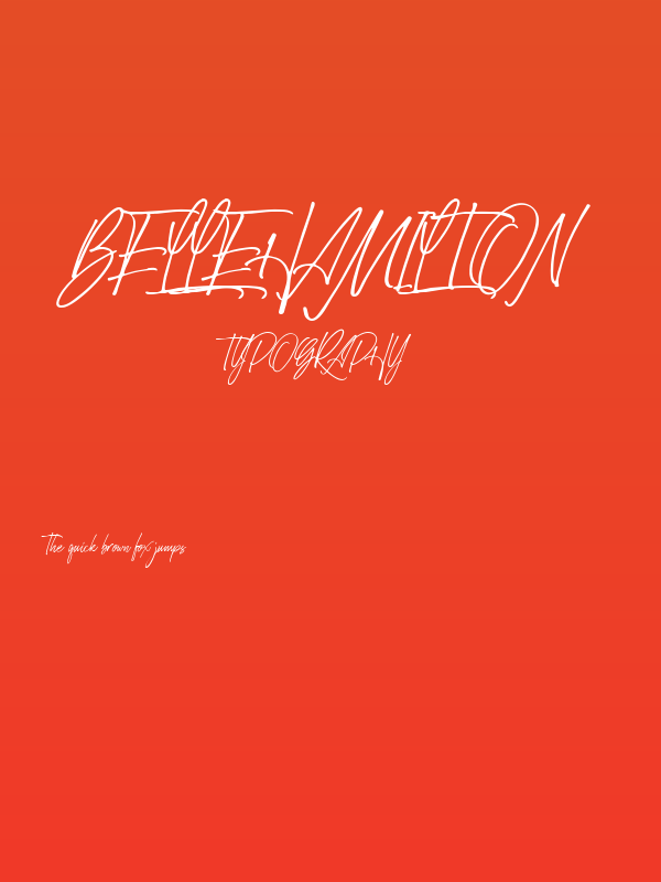 BelleHamilton Poster