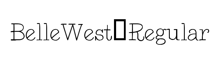 BelleWest-Regular  नि: शुल्क फ़ॉन्ट्स डाउनलोड