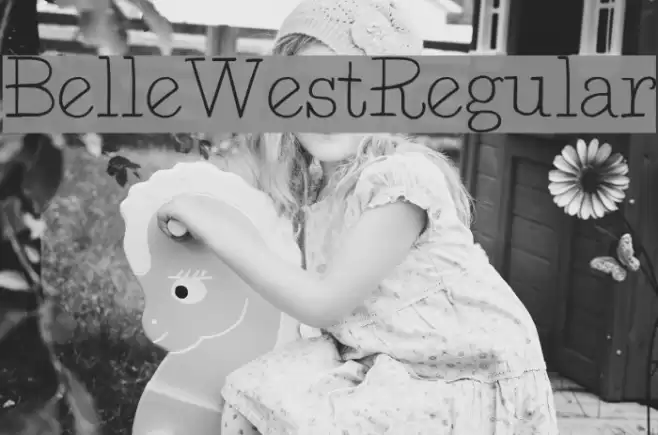 BelleWest-Regular Font examples
