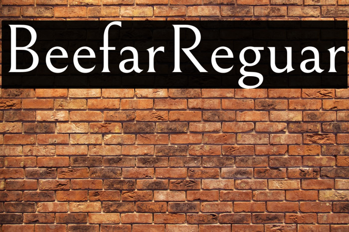 Bellefair Regular1 Example 3