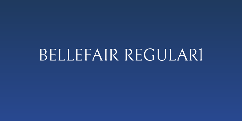 Bellefair Regular1 Social Header