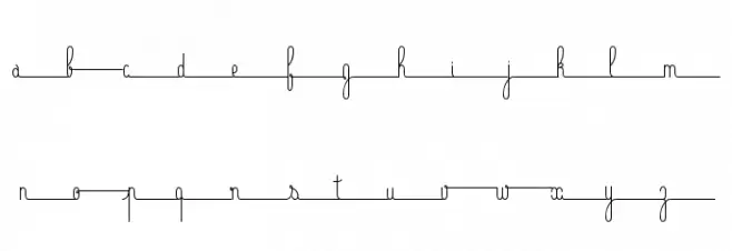 Bellefine フォント 大文字