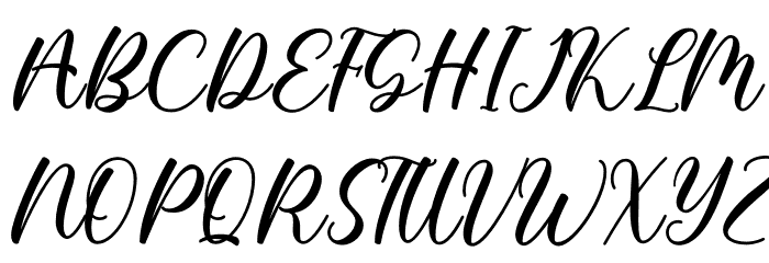Bellena Font UPPERCASE