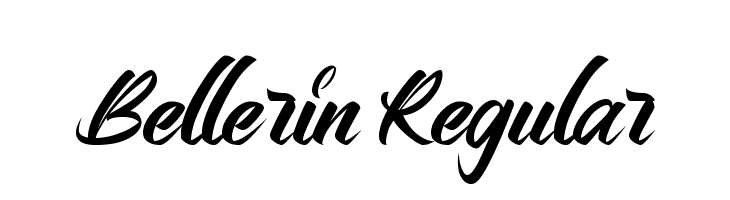 Bellerin Regular  Frei Schriftart Herunterladen