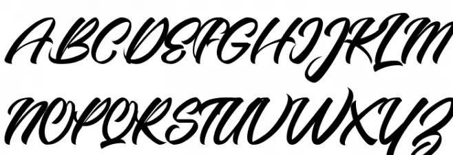 Bellerin Regular Schriftart Groß