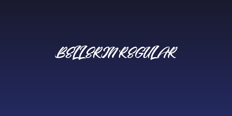 Bellerin Regular Social Header