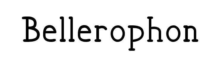 Bellerophon  font caratteri gratis