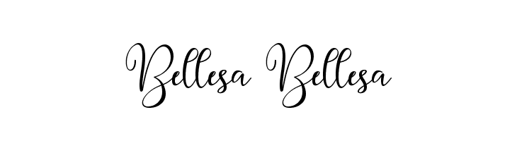 Bellesa Bellesa  免费字体下载