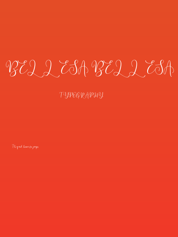 Bellesa Bellesa Poster