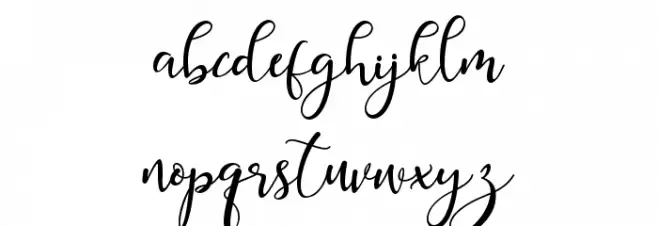 Bellesa Bellesa Schriftart Kleinbuchstaben