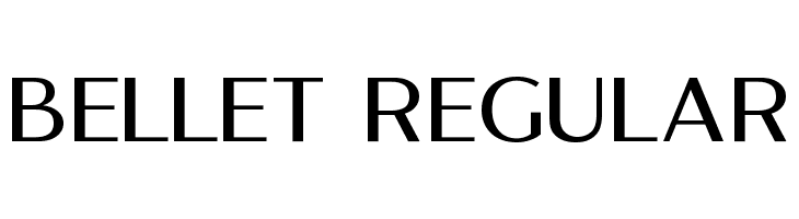 Bellet Regular  لخطوط تنزيل