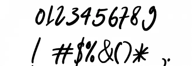 Belley-Regular Font OTHER CHARS