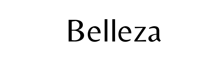 Belleza Font 