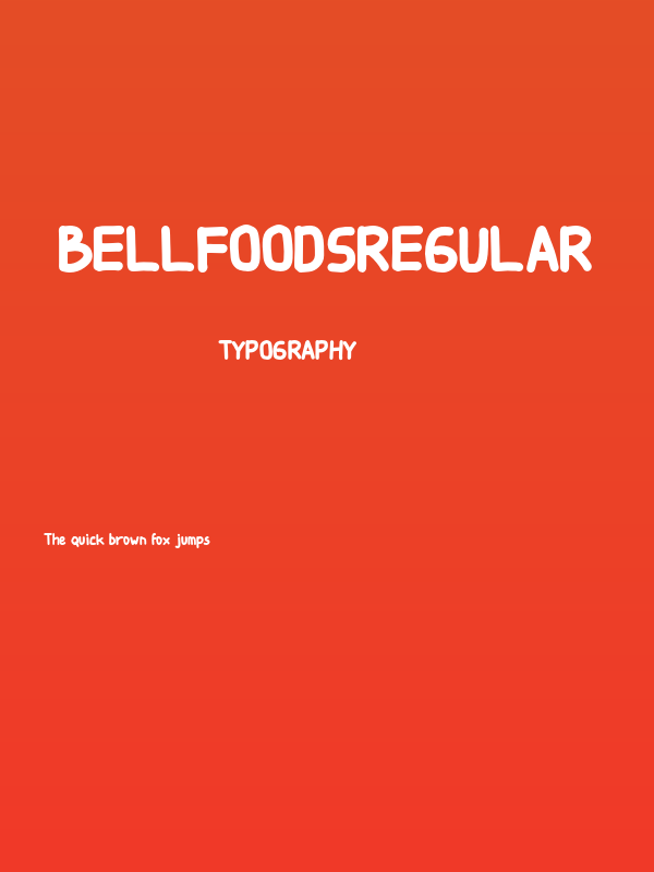 BellfoodsRegular Poster