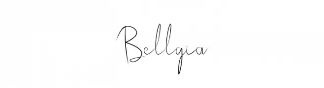 Bellgia  baixar fontes gratis