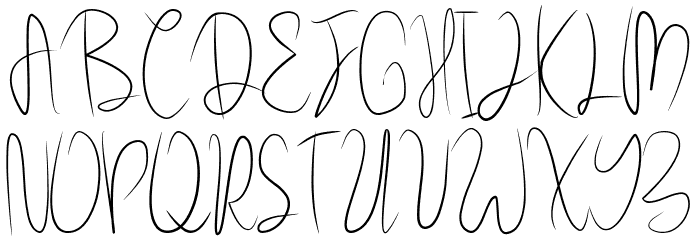 Bellgia Font OTHER CHARS