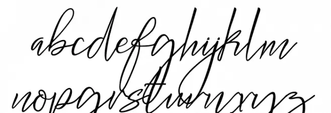 Bellgonate Шрифта строчной