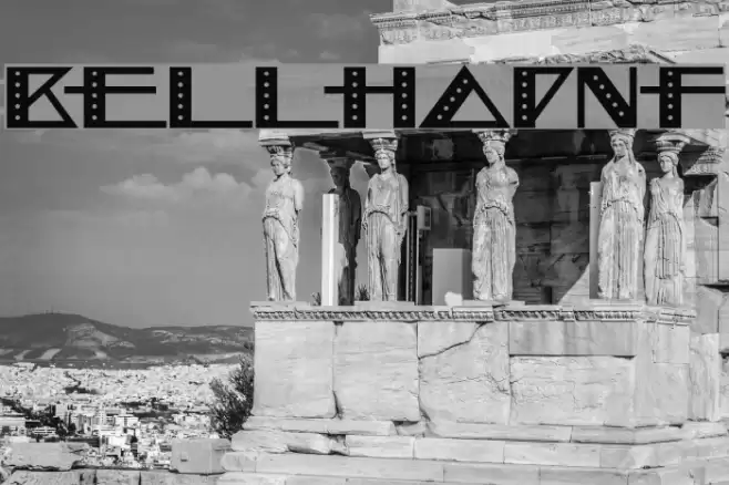 BellhopNF Font examples