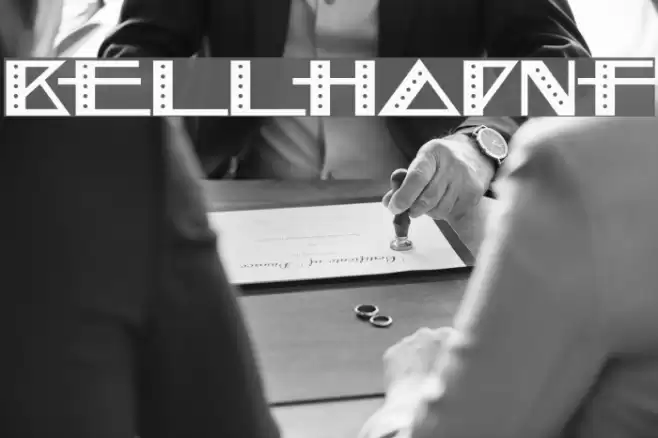 BellhopNF Font examples