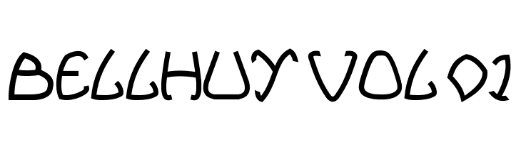 Bellhuy vol 01 Font