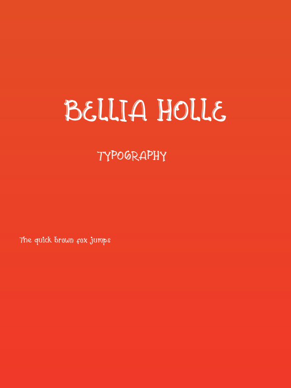 Bellia Holle Poster