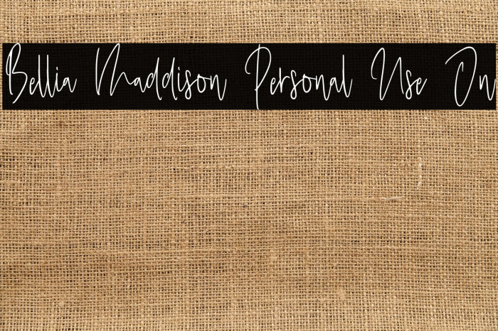Bellia Maddison Personal Use On Example 3