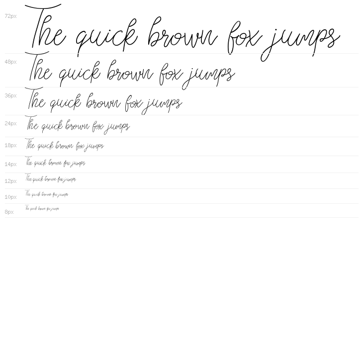 Bellievia Script Waterfall