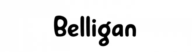 Belligan  免费字体下载
