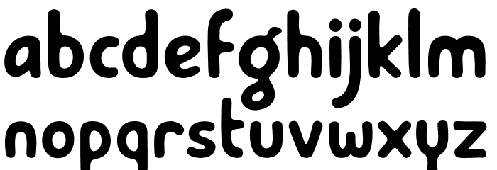 Belligan Font LOWERCASE