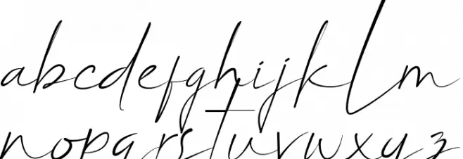 Belligiant Schriftart Kleinbuchstaben