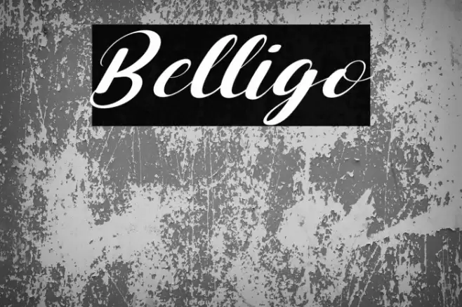 Belligo Font examples