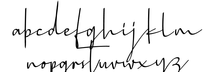 Bellimbing FREE Font LOWERCASE