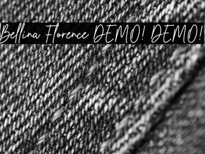 Bellina Florence DEMO! DEMO! Fonte examples