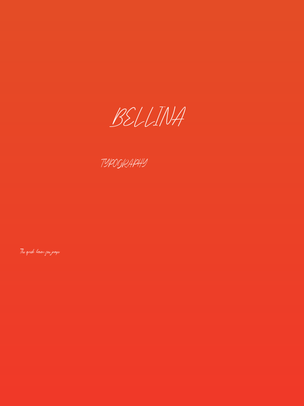 Bellina Poster
