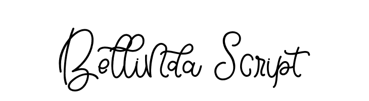 Bellinda Script  Free Fonts Download